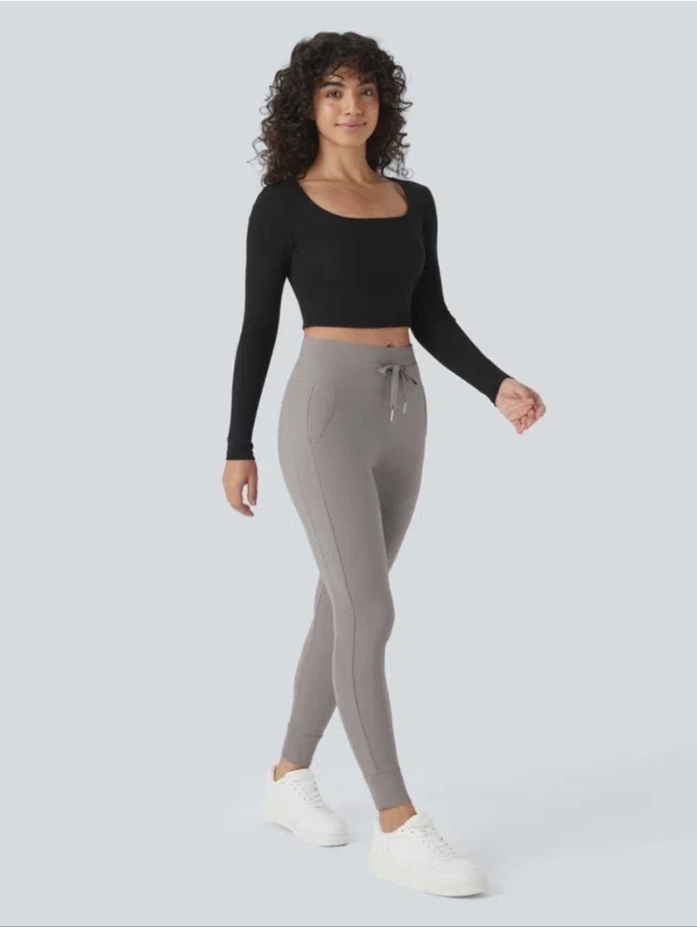 Halara SoftlyZero Plush High Waisted Jogger M